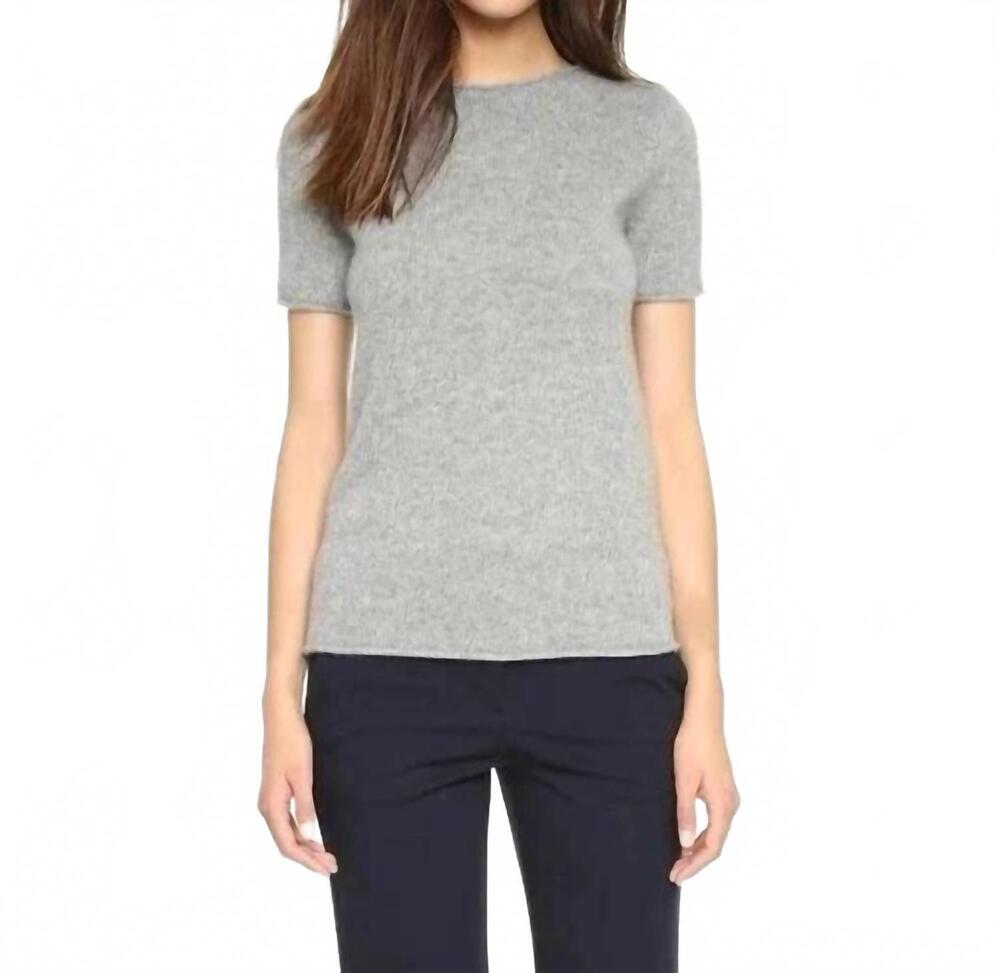 NEW THEORY tolleree sweater in gray